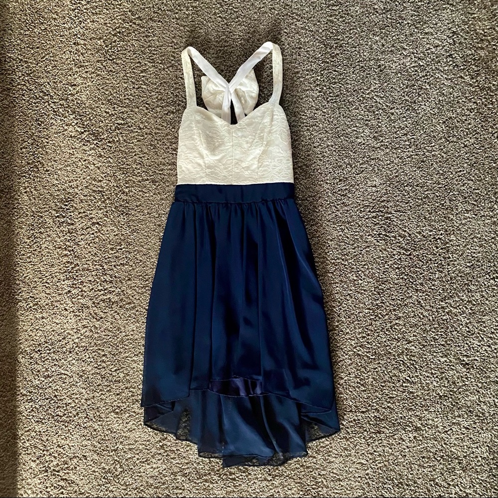 High-Low and Lace Dress